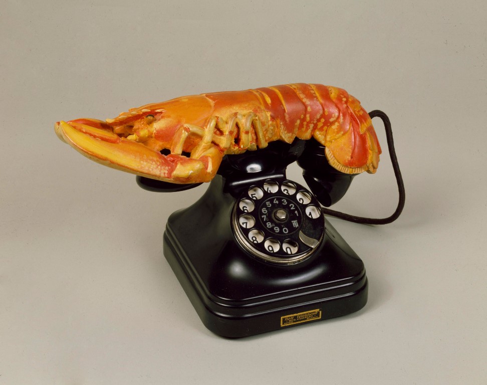 Salvador Dali’nin tasarladığı sürrealist “Lobster” telefon, 1936