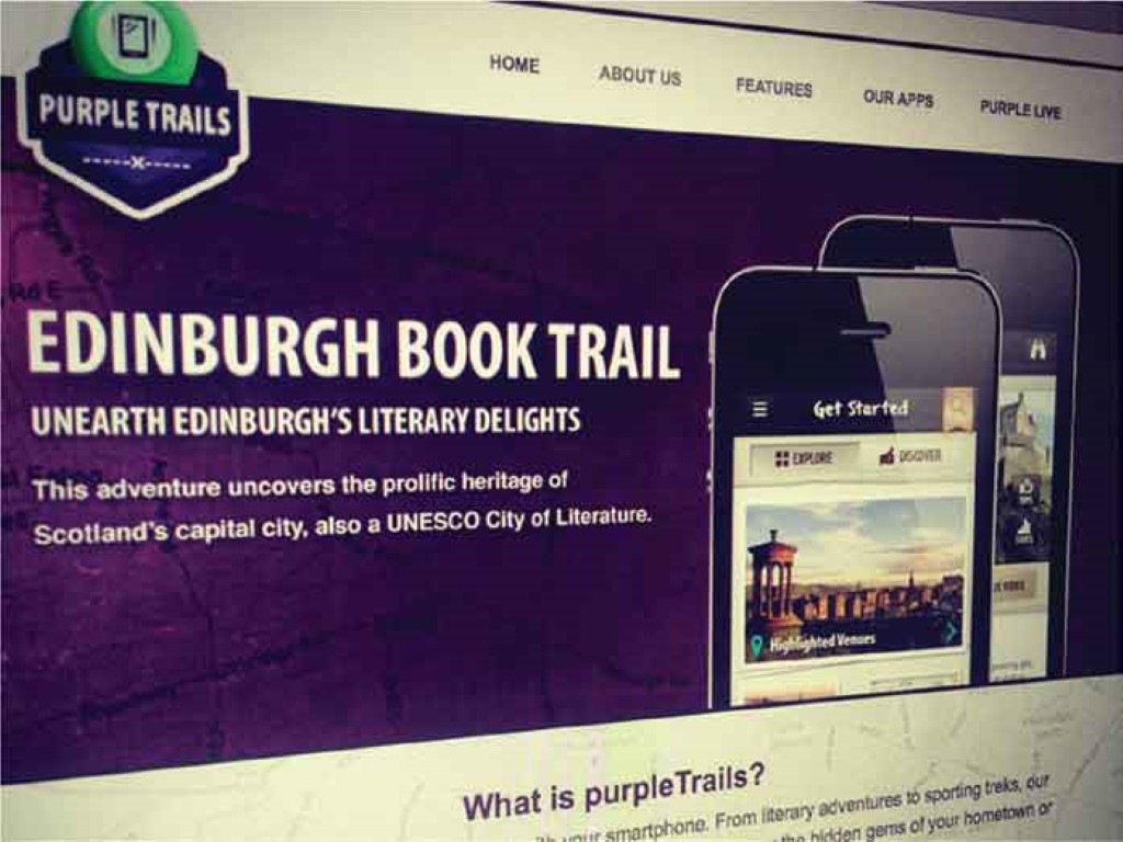 Resim 1. Edinburgh Book Trail Tanıtımı (URL-2).Image 1. Edinburgh Book Trail Introduction (URL-2).