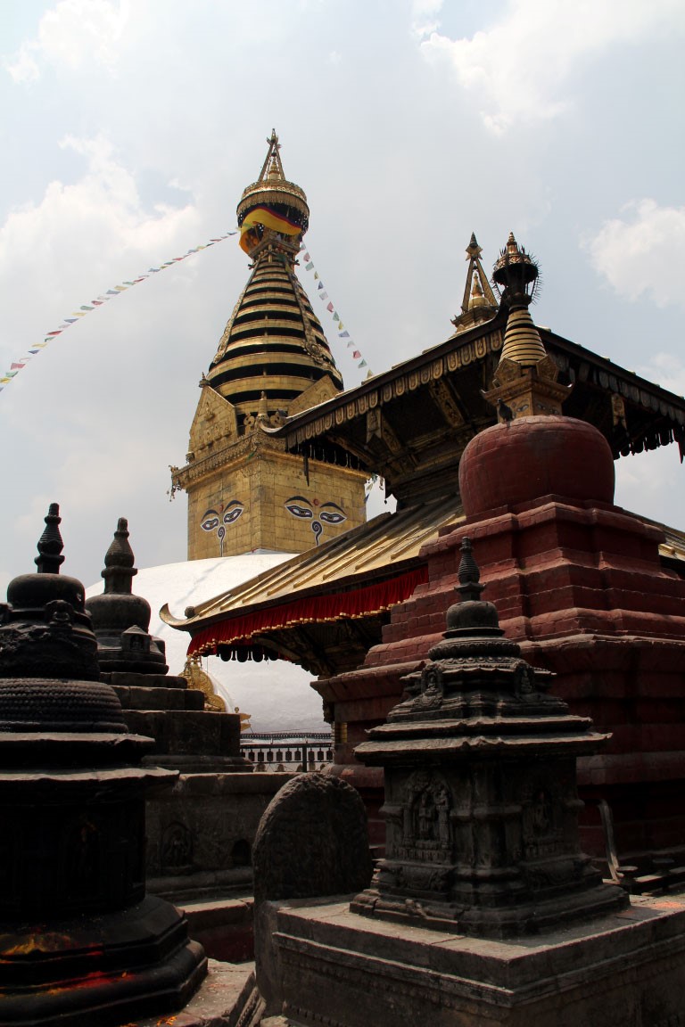 Resim 16. Swayambhunath Budist Tapınağı.