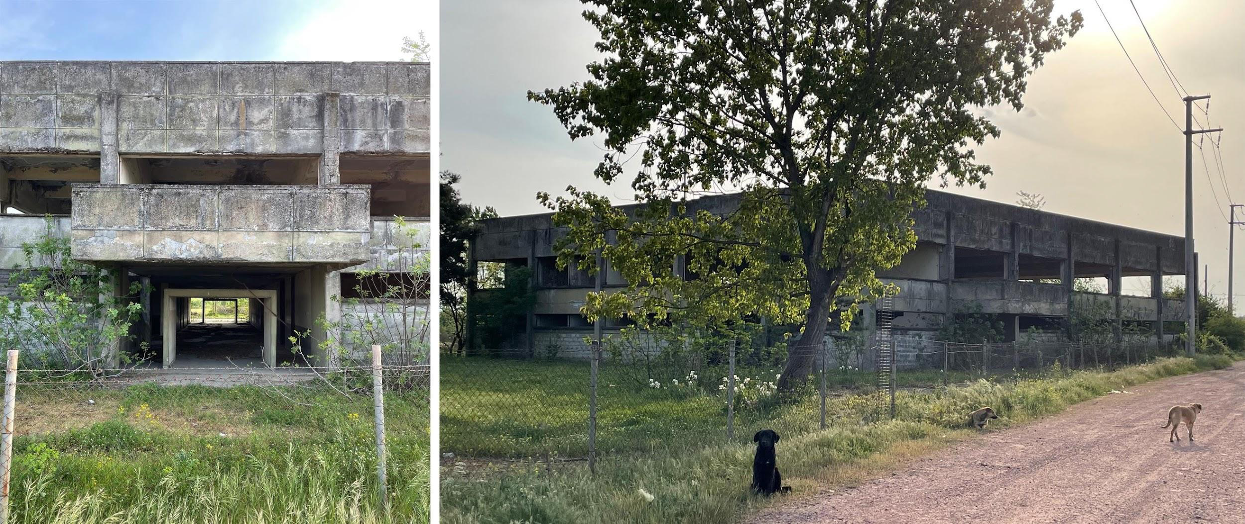 Resim 9. Kazlı Deri Fabrikası sosyal tesis binası güncel durum (Senem M. Sevindik, 2022).Image 9. Kazlı Leather Factory social facility building current situation (Senem M. Sevindik, 2022).
