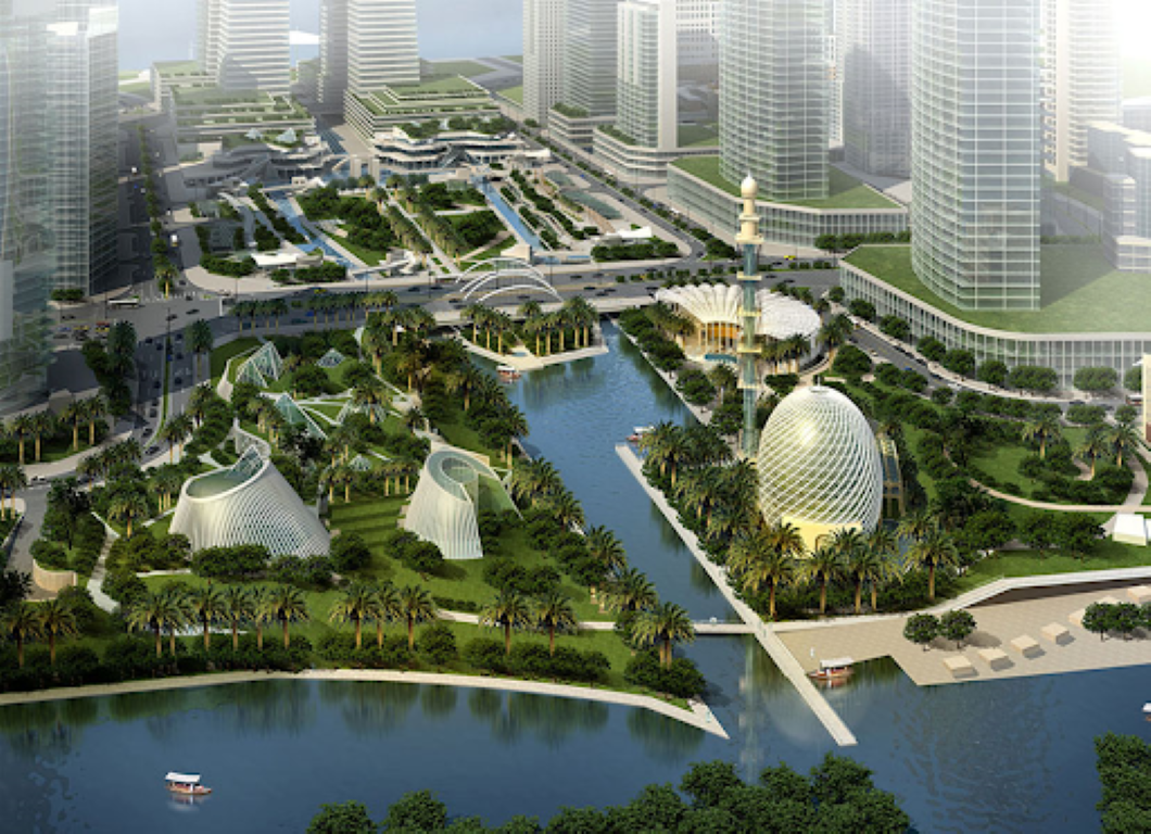 Shams Central Park, Abu Dhabi.