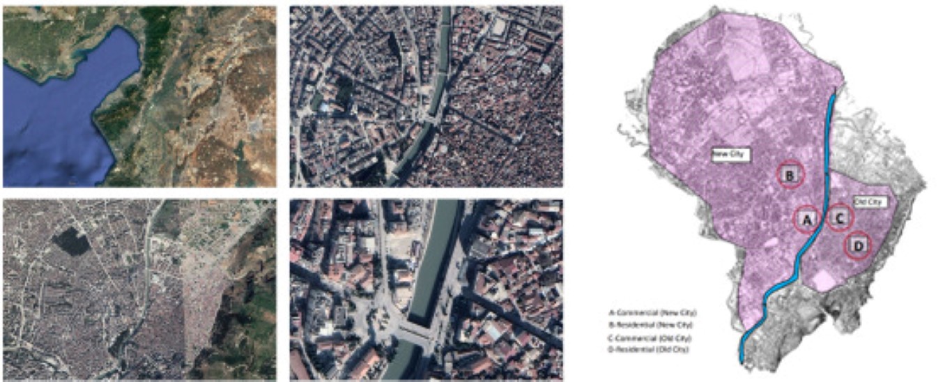 Şekil 5. Alan 4 / Kent merkezi, Hatay.Figure 5. Site 4 / City center, Hatay.