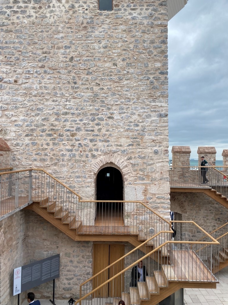 Kız Kulesi, merdiven tasarımı. ©Han Tümertekin