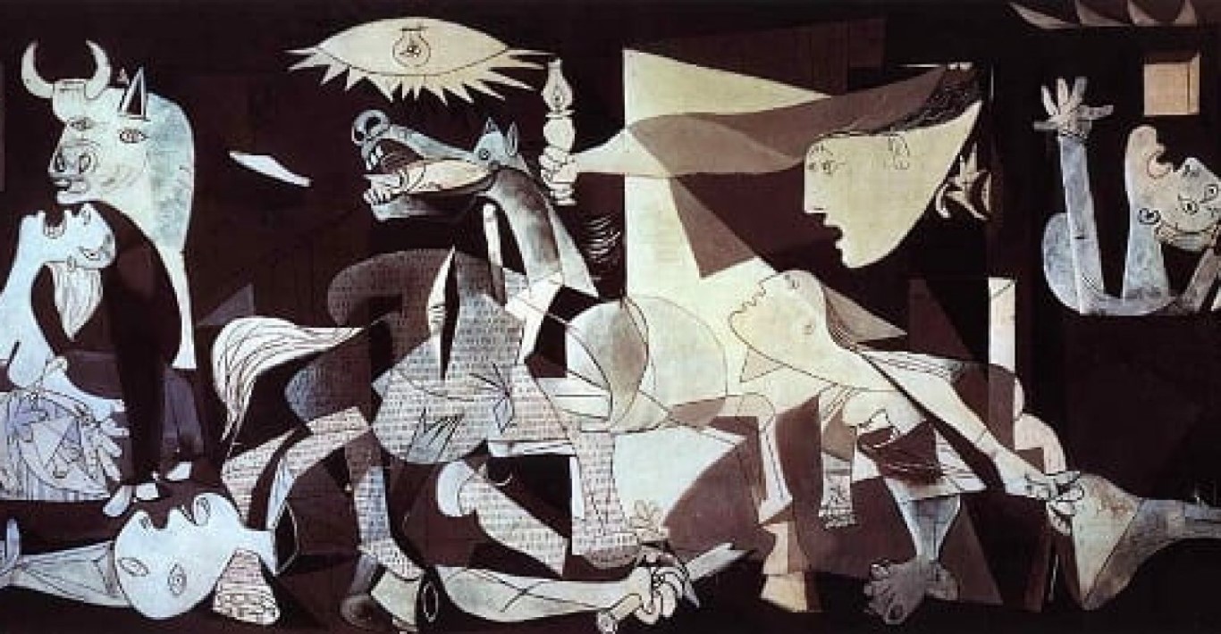 Resim 2. Guernica, Pablo Picasso.