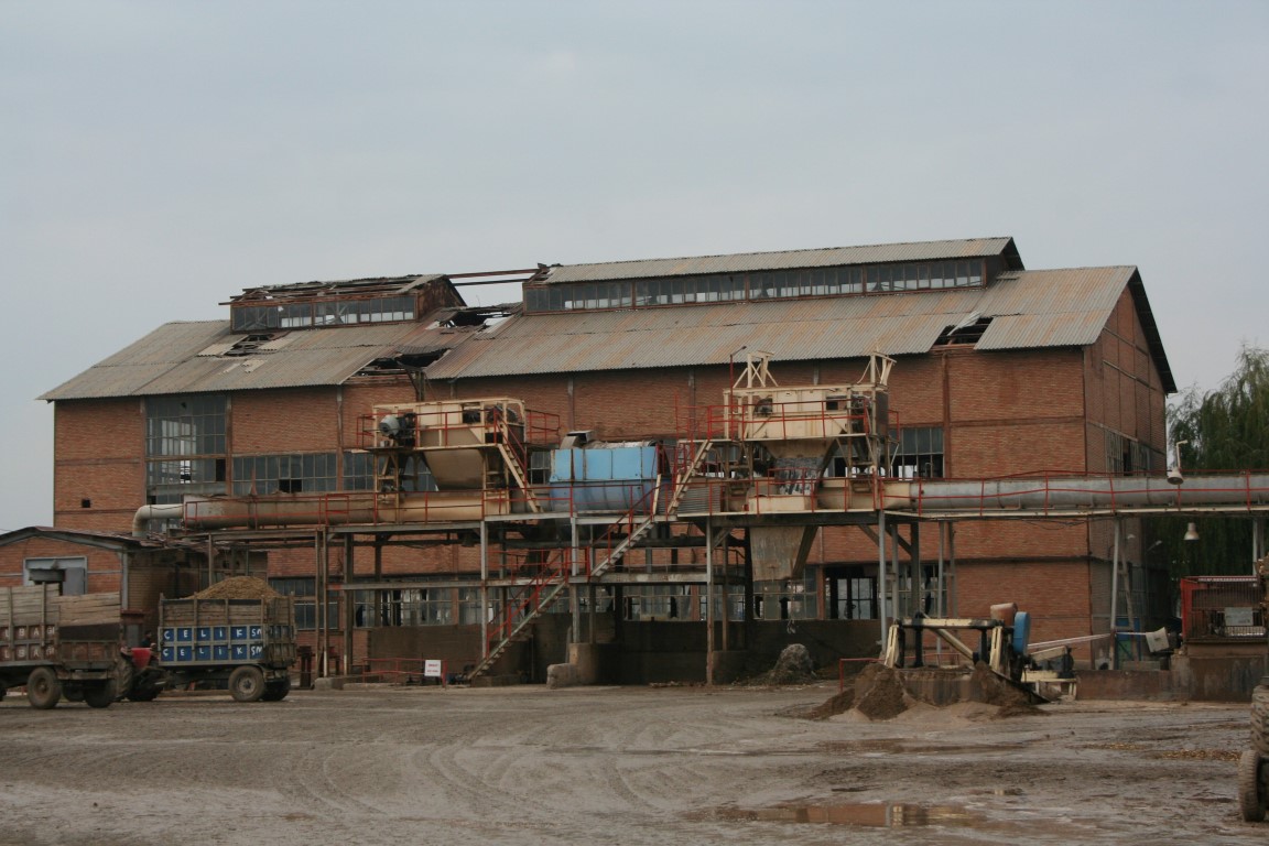 Resim 4. Küspe kurutma tesisi, (Yazarlar arşivi, 2012).Image 4. Pulp drying plant, (Authors archive, 2012).