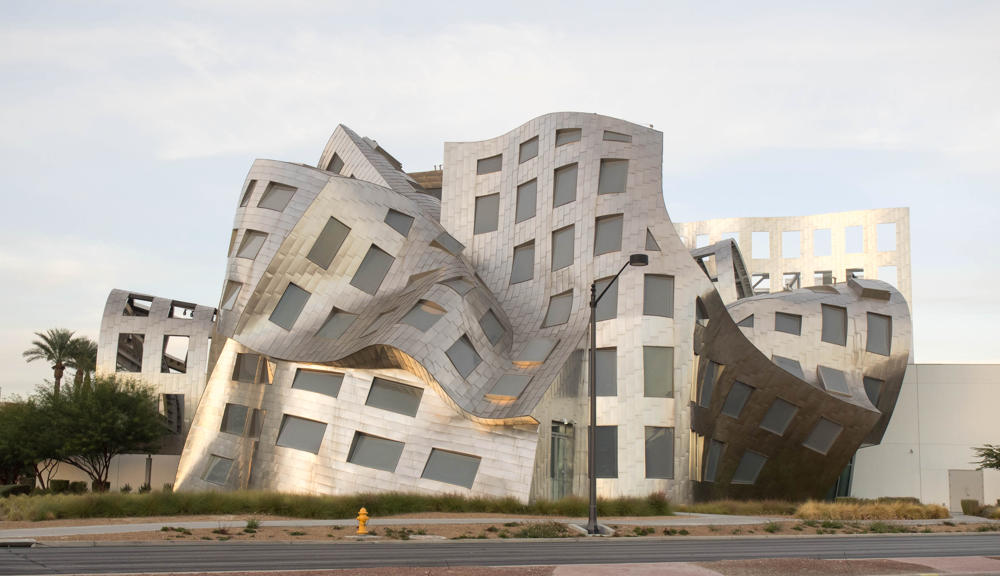 “Bu mimarlık örnekleriyle aynı sınıfta sayılmayı kabul edemiyorduk.”Resim 5. Frank Gehry tarafından tasarlanan Beyin Sağlığı Cleveland Kliniği Lou Ruvo Merkezi, Las Vegas, ABD, 2010, (URL-5).