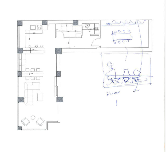 Şekil 6. Mahallenin kadın sakinleri tarafından oluşturulan kat planları (O.B. arşivi).Figure 6. Floor plans created by female residents of the neighborhood (source: Odunpazarı municipality archive).