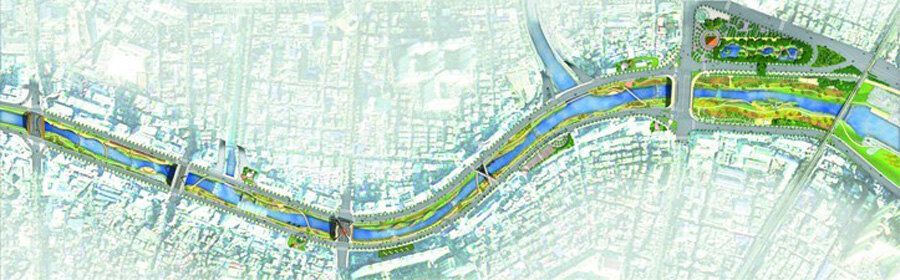 Şekil 1. Cheonggyecheon Konsept Planı (URL-2).Figure 1. Cheonggyecheon Concept Plan (URL-2).