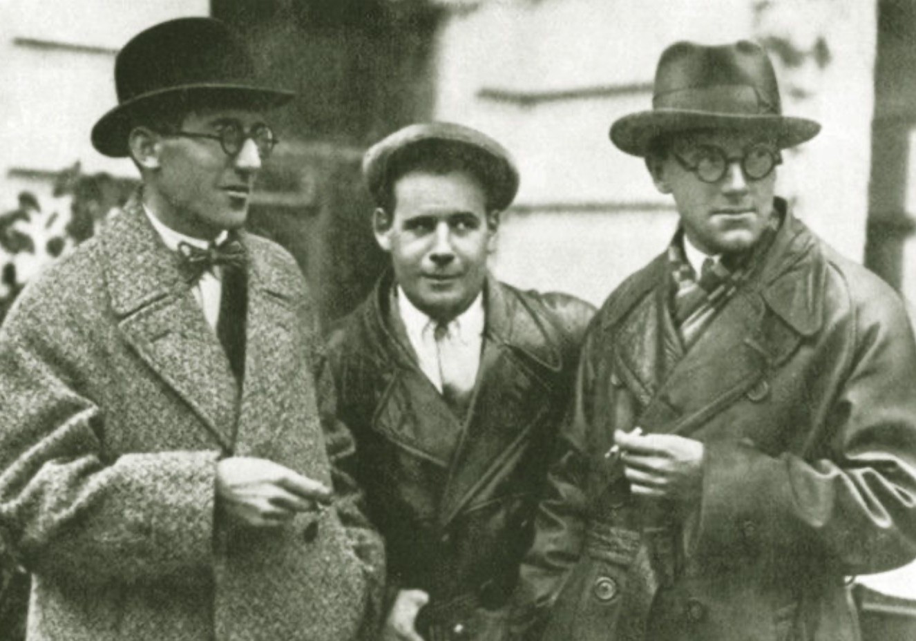 Resim 1. Le Corbusier, Sergei Eisenstein ve Andrei Burov (Cohen, 1992).