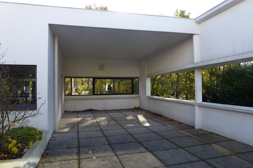 Resim 2. Villa Savoye’da sinema dilinde kullanılan çerçeveleme kavramı.