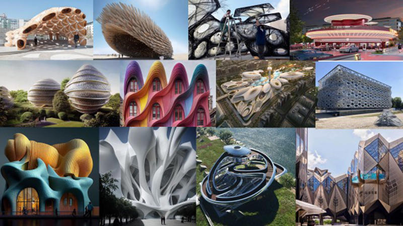 Resim 11. Parametrik Mimari bugün! (Konferans slaytı, ©Şengül Öymen Gür).