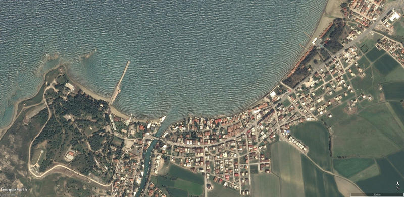 Resim 1. Arsuz, 2014 yılı uydu fotoğrafı.