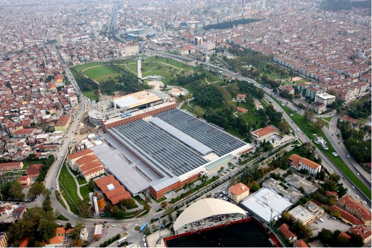 Resim 6. Bursa Merinos Kültür Park (URL 3).Image 6. Bursa Merinos Culture Park (URL 3)