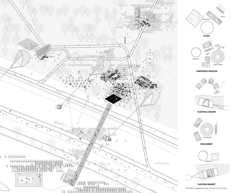 Şekil 2. Sava, Zagreb. Openact Architecture. 