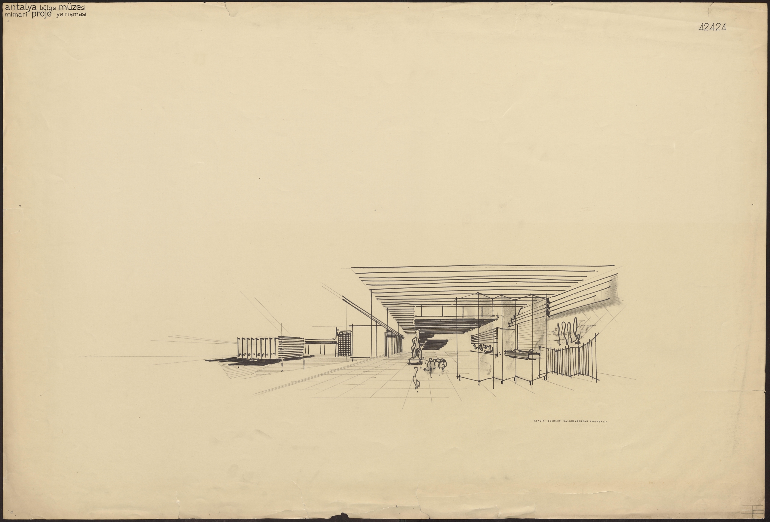 Şekil 1. Antalya Arkeoloji Müzesi (Salt Araştırma, Doğan Tekeli Arşivi, Antalya Bölge Müzesi Koleksiyonu).