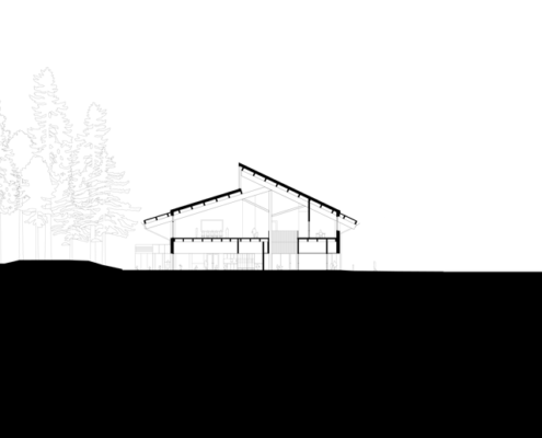 Fulmer Family Centre for Childhood Studies - Public Architecture 15 Transverse Section