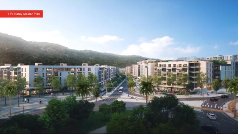 Şekil 2. Deprem sonra TTV Hatay çalışmaları kapsamında Atatürk Caddesi için önerilen master plan (TTV Hatay).