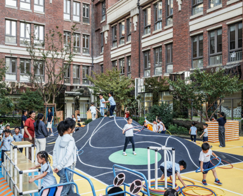 33 “引力场”三维场地与多元儿童活动 ©CreatAR Images