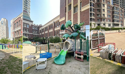 A02 改造前幼儿园景观空间现状 ©VIASCAPE design