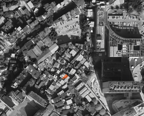 ▲13区块卫星瞰图 @共和营造