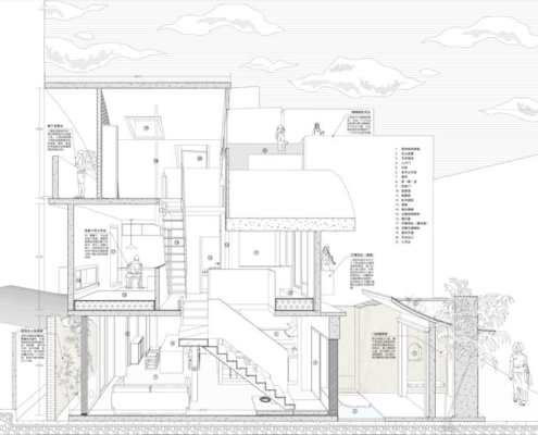 ▲28透剖图 @共和营造