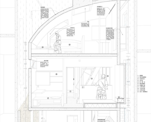 ▲31 北立剖图 @共和营造