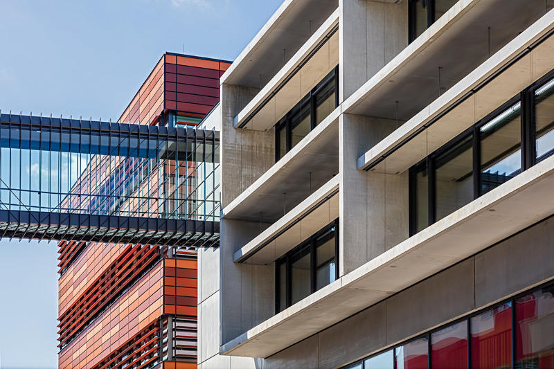 Med Campus Linz, Lorenz Ateliers. Fotoğraf: Martin Steinkellner.