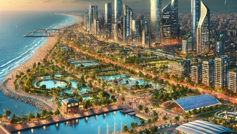 Gazze Cote d’Azur (Mavi Sahil) Barış ve Varlık tasarısı.